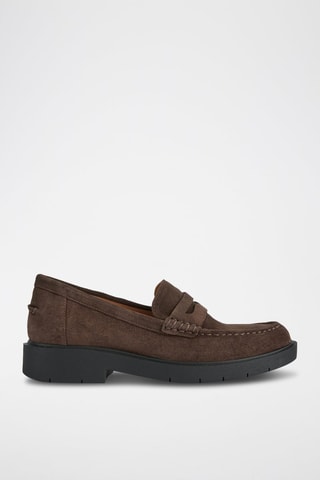 Mocassins en nubuck Spherica - Marron