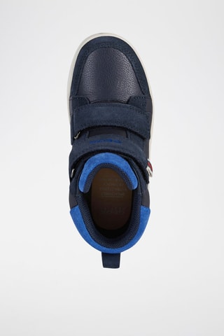 Baskets en cuir Charz Bleu marine