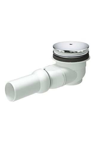 Sortie horizontale pour receveur de douche