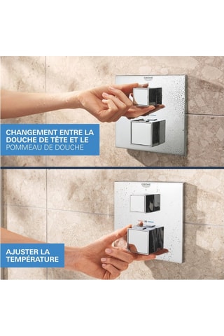  Ingebouwde Doucheset Vitalio Rain Mono 310 Cube