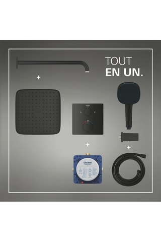 Ingebouwde thermostatische douche set Quickfix - Precision
