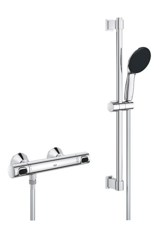 Thermostatische mengkraan en douchestang GROHE QuickFix