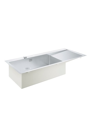 Evier en Inox 1 bac gauche