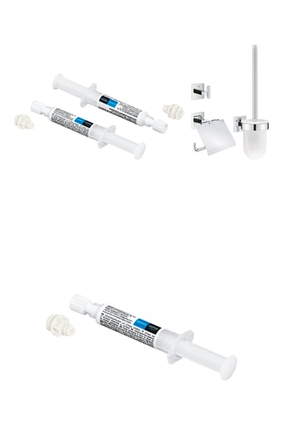 Ensemble d’accessoires 3-en-1 de toilette Quickfix et 3 colles - 3 x 2,5 ml