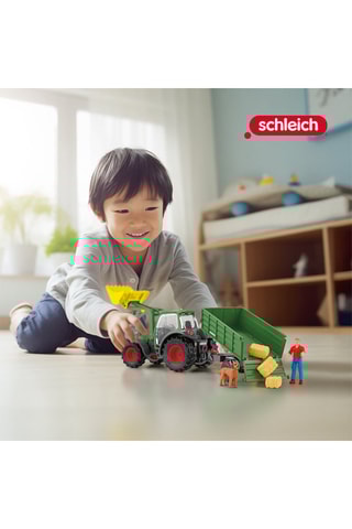 Tractor en aanhangwagen- Vanaf 3 Jaar 50-delig