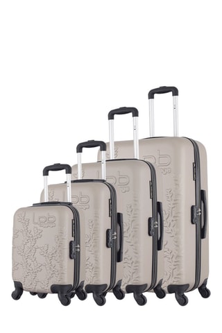 Set van 4 Trolleys Naïs-M - Beige