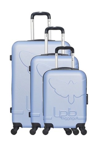 Set van 3 Trolleys Norine-A - 50/60/70 cm - Blauw