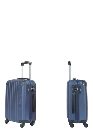 Handbagagetrolley Hambourg - 50 cm  - Blauw en zwart
