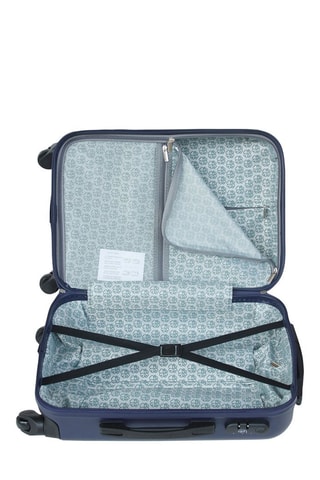 Handbagagetrolley Hambourg - 50 cm  - Blauw en zwart