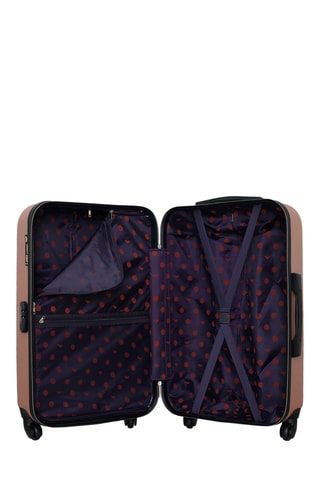 Weekendtrolley Naïs (M) - 65 cm  - Roségoudkleurig