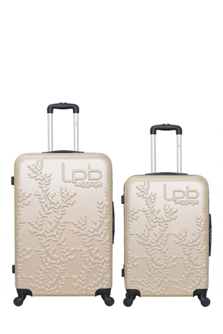 Weekendtrolley en Grote Trolley Nais (M/L) - 65/75 cm - Beige