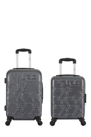 XXS Trolley en Handbagagetrolley Nais - Donkergrijs - 46/55 cm - Donkergrijs