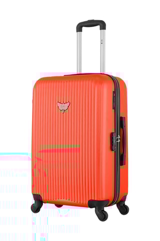 Weekendtrolley Agata (M) - 65 cm - Koraalrood