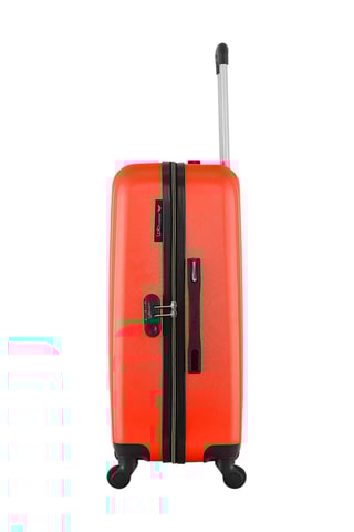 Weekendtrolley Agata (M) - 65 cm - Koraalrood