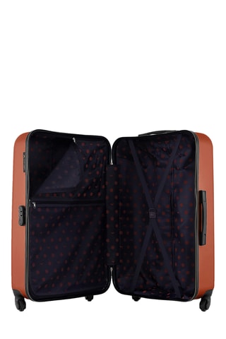 Grote Trolley Agata (L) - 75 cm - Donkeroranje