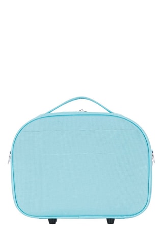 Beautycase Anna - 34 cm - Hemelsblauw