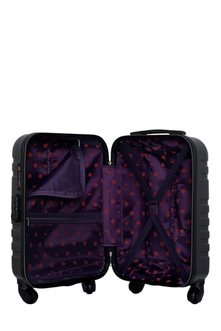 Handbagagetrolley en Beautycase Aurélia-H (S/K) - 55/23 cm - Donkergrijs