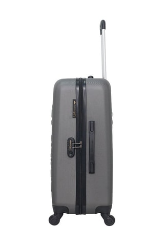  Weekendtrolley Eleonor (M) - 65 cm  - Donkergrijs