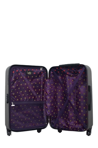  Weekendtrolley Eleonor (M) - 65 cm  - Donkergrijs