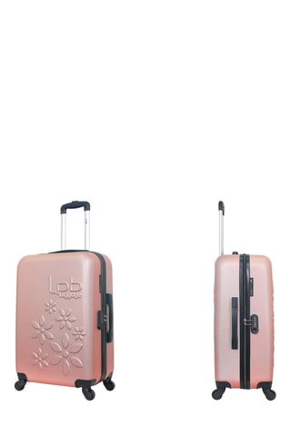  Weekendtrolley Eleonor - 65 cm  - Roségoudkleurig