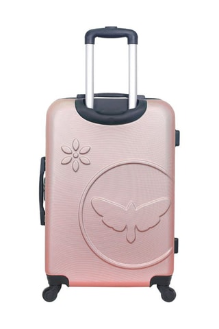  Weekendtrolley Eleonor - 65 cm  - Roségoudkleurig