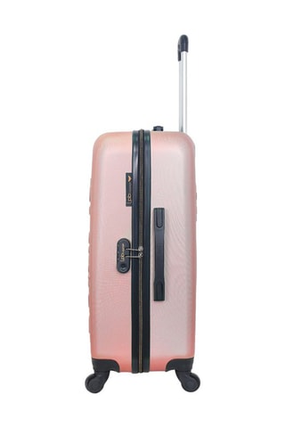  Weekendtrolley Eleonor - 65 cm  - Roségoudkleurig