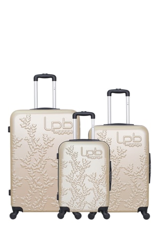 Set van 3 Trolleys Nais - Beige - 55 / 65 / 75 cm - Beige