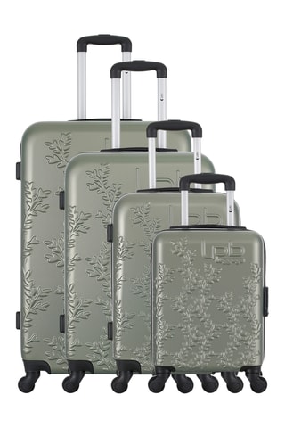 Set van 4 Trolleys Nais - Kaki - 46/55/65/75 cm - Kaki