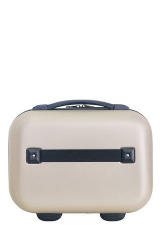 Handbagagetrolley en Beautycase Francette-H (S/K) - 50/21,5 cm - Beige