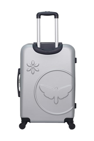  Handbagagetrolley en Weekendtrolley Eleonor (M) - 60/65 cm  - Grijs