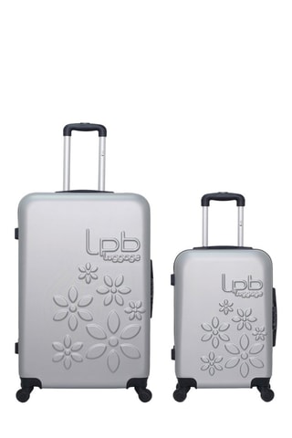 Grote Trolley en Weekentrolley Eleonor (S/L) - 75/60 cm - Grijs