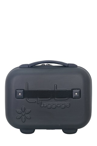 Set van 3 Trolleys met Beautycase Eleonor-C Zwart - Zwart