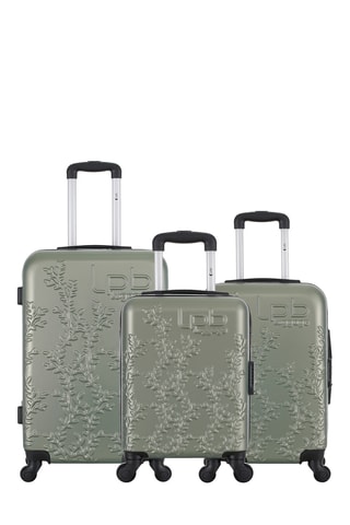 Set van 3 Trolleys Nais - Kaki - 46 / 55 / 65 cm - Kaki