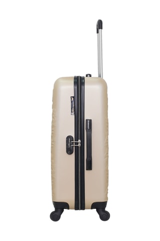 Handbagagetrolley en Weekendtrolley Nais - Beige - 55/65 cm - Beige