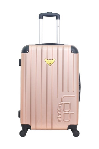 Weekendtrolley Marianne (M) - 65 cm - Roségoudkleurig