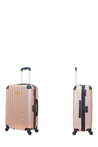Weekendtrolley Marianne (M) - 65 cm - Roségoudkleurig