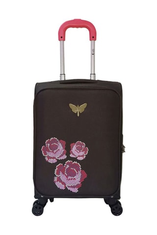 Handbagagetrolley Joanna-E (S) - 55 cm - Zwart