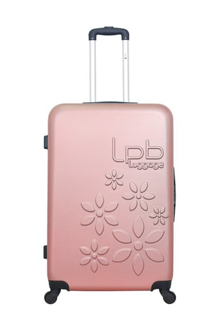 Set van 3 Trolleys met Beautycase Eleonor-C Roségoudkleurig - Goudkleurig