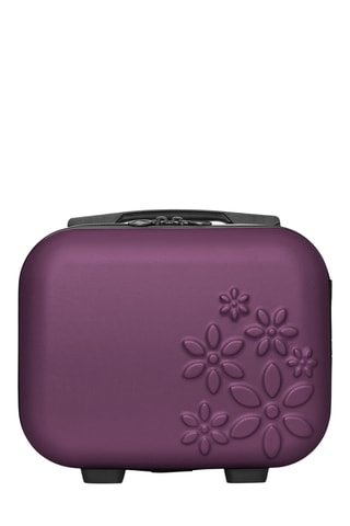 Kleine Beautycase Eleonor-K Donkerpaars - Paars