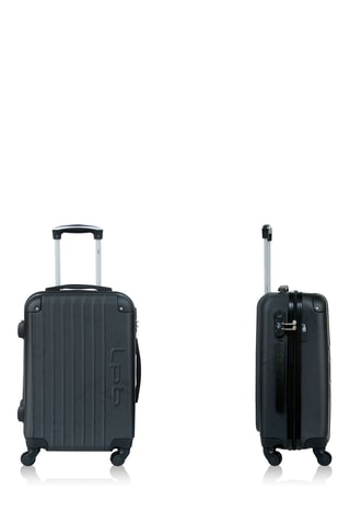 Weekendtrolley Hambourg   Zwart  - Zwart