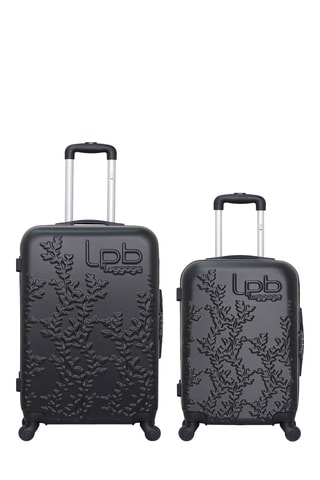 Handbagagetrolley en Weekendtrolley Nais - Zwart - 55/65 cm - Zwart