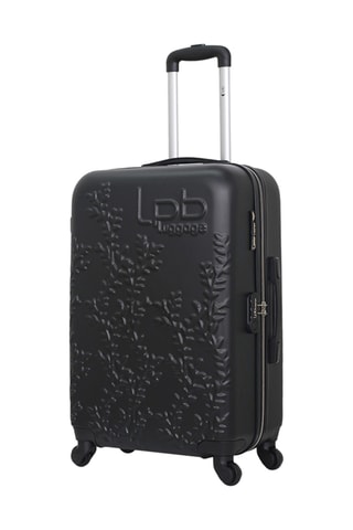 Handbagagetrolley en Weekendtrolley Nais - Zwart - 55/65 cm - Zwart