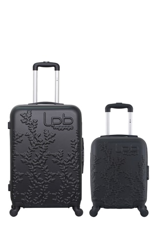 XXS Trolley en Weekendtrolley Nais - Zwart - 46/65 cm - Zwart
