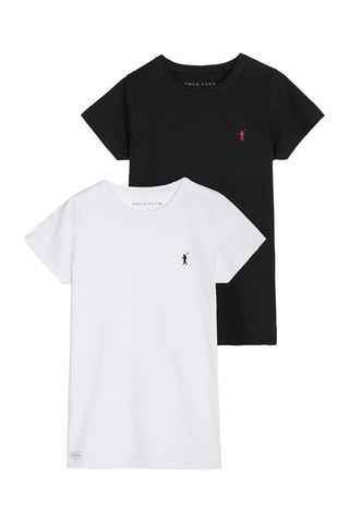 2 t-shirts Blanc et noir