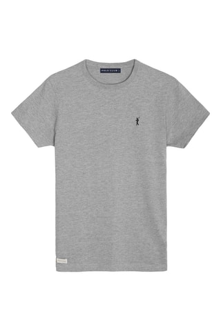 T-shirt Gris clair chiné