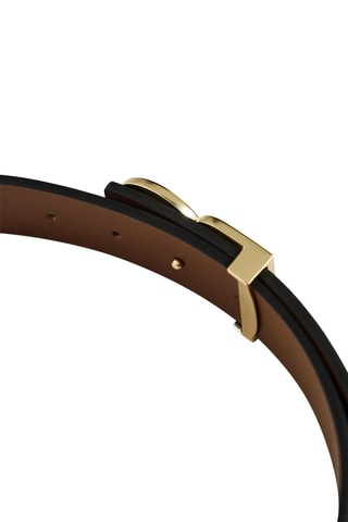 Ceinture en cuir - Noir