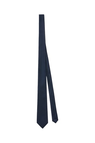 Cravate en soie - Bleu