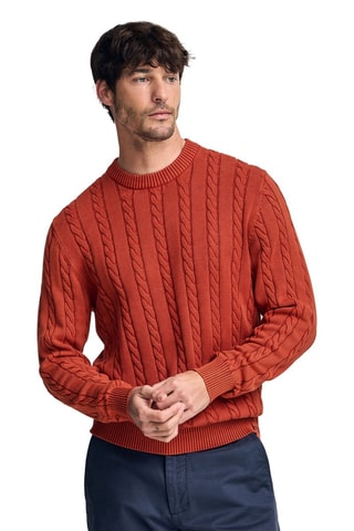 Pull - Rouge brique
