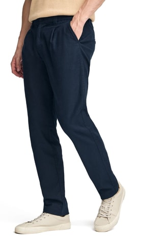Pantalon slim - Bleu marine
