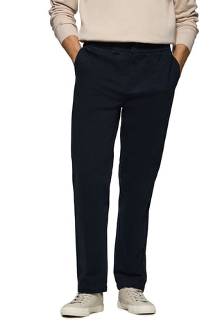 Pantalon droit - Bleu marine